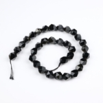 Gold Obsidyen Doğal Taş Kesimli Dizi (12mm) - Görsel 3