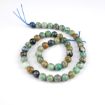 Krizokol ve Lapis Lazuli Karışık Doğal Taş Dizi (8mm) - Görsel 4