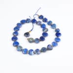 Lapis Lazuli Doğal Taş Dizi (12mm Kalp Desen Kesim) - Görsel 4