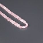Kare Kesimli Pembe Kuvars Doğal Taş Dizi (10x5mm) - Görsel 3