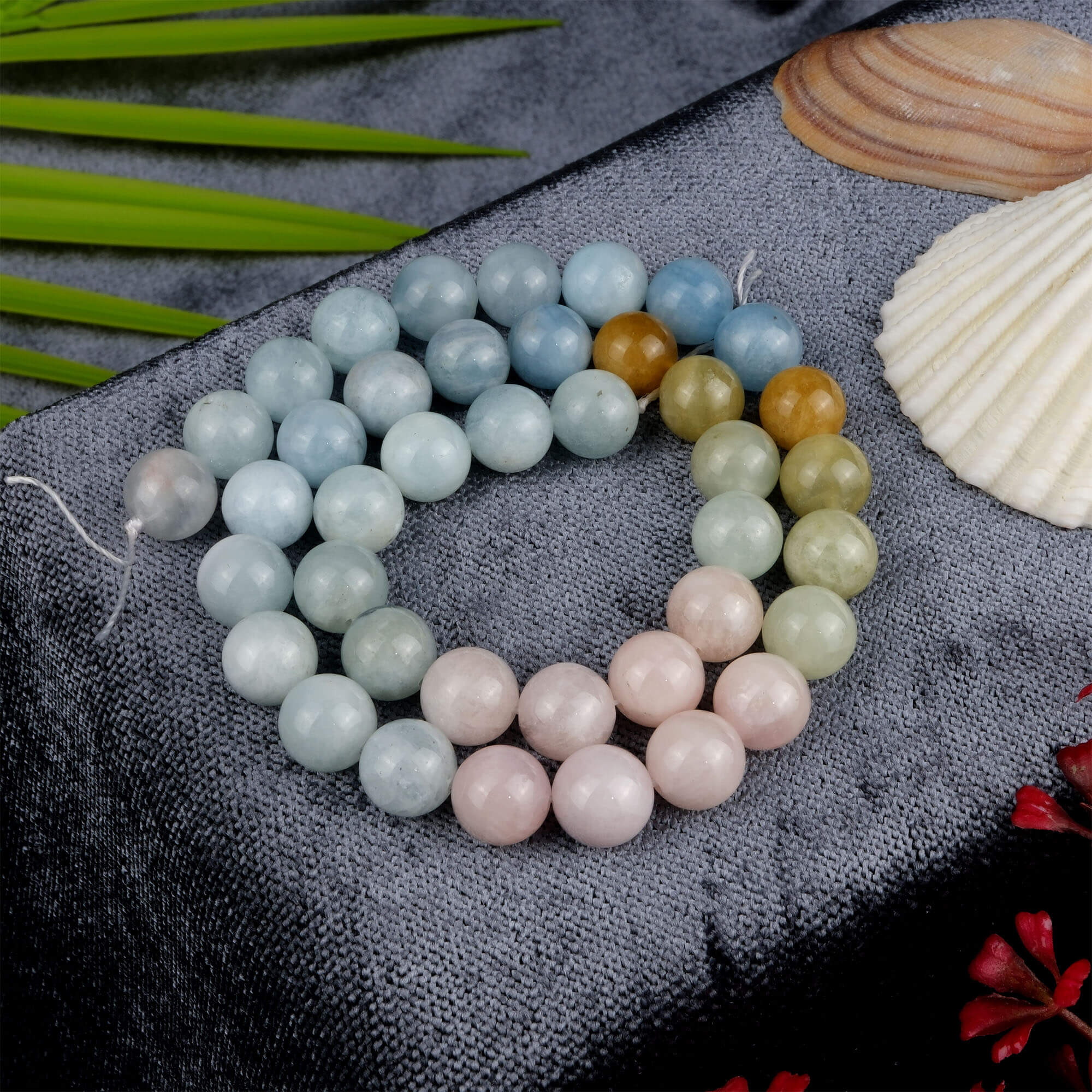 rainbow-morganit-dizi-dogal-tas-dizi-10mm-safir-tas-evi (2) Rainbow Morganit doğal taş dizi 10 mm – pastel renk geçişleriyle sevgi, huzur ve duygusal denge enerjisi yayan toptan doğal taş dizi