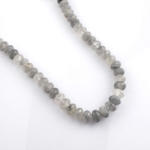 toptan doğal taş dizi rutil kuvars 12x8mm rondel kesim profesyonel dizim için doğal taş