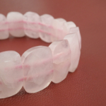 Pembe Kuvars Doğal Taş Rolex Bileklik - Görsel 5