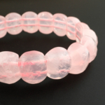 Pembe Kuvars Doğal Taş Rolex Bileklik - Görsel 7