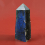 Labradorit Doğal Taş Obelisk Parça - Görsel 5