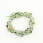Prehnite (Prinayt) Doğal Taş Dizi (8mm) - Görsel 2