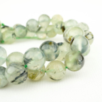 Prehnite (Prinayt) Doğal Taş Dizi (8mm) - Görsel 3