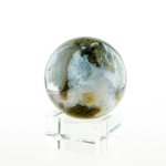 Moss Agate (Yosunlu Akik) Doğal Taş Küre - Görsel 4