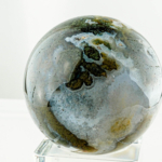 Moss Agate (Yosunlu Akik) Doğal Taş Küre - Görsel 3