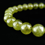 4A Kalite Zebercet Doğal Taş Bileklik (7-8mm) - Görsel 6