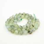 Prehnite (Prinayt) Doğal Taş Faset Kesim Dizi (8mm) - Görsel 2