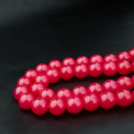 5A Kalite Yakut Doğal Taş Dizi (8mm) - Görsel 6
