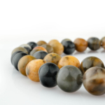 Ağaç Fosili Jasper Doğal Taş Dizi (8mm) - Görsel 3