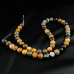 Ağaç Fosili Jasper Doğal Taş Dizi (8mm) - Görsel 5