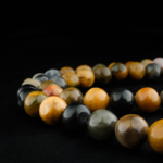 Ağaç Fosili Jasper Doğal Taş Dizi (8mm) - Görsel 6