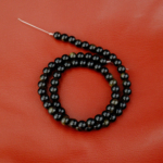 Gold Obsidyen Doğal Taş Dizi (6mm) - Görsel 6