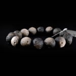 Orijinal Silver Obsidyen Özel Doğal Taş Bileklik (8-9mm) - Görsel 5