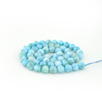 AAAA Kalite Larimar Doğal Taş Dizi (8-9mm) - Görsel 2