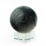 Shungite (Şungit) Doğal Taş Küre - Görsel 2