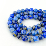 2A Kalite Lapis Lazuli Doğal Taş Dizi (6mm) - Görsel 3