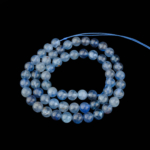 AAAA Kalite Akuamarin Doğal Taş Dizi (6mm) - Görsel 6