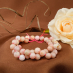 Pembe Opal Doğal Taş Dizi (8mm)