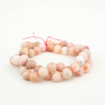Pembe Opal Doğal Taş Dizi (8mm) - Görsel 2