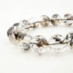 Özel Herkimer Diamond (Elmas) Doğal Taş Bileklik (12-13mm) - Görsel 5