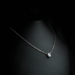Orijinal Swarovski Taşlı Gümüş Kolye - Görsel 5