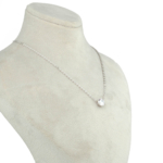 Orijinal Swarovski Taşlı Gümüş Kolye - Görsel 3