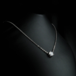 Orijinal Swarovski Taşlı Gümüş Kolye - Görsel 5