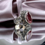 Yakut Doğal Taş Gümüş Unisex (Erkek/Kadın) Yüzük (16ct)