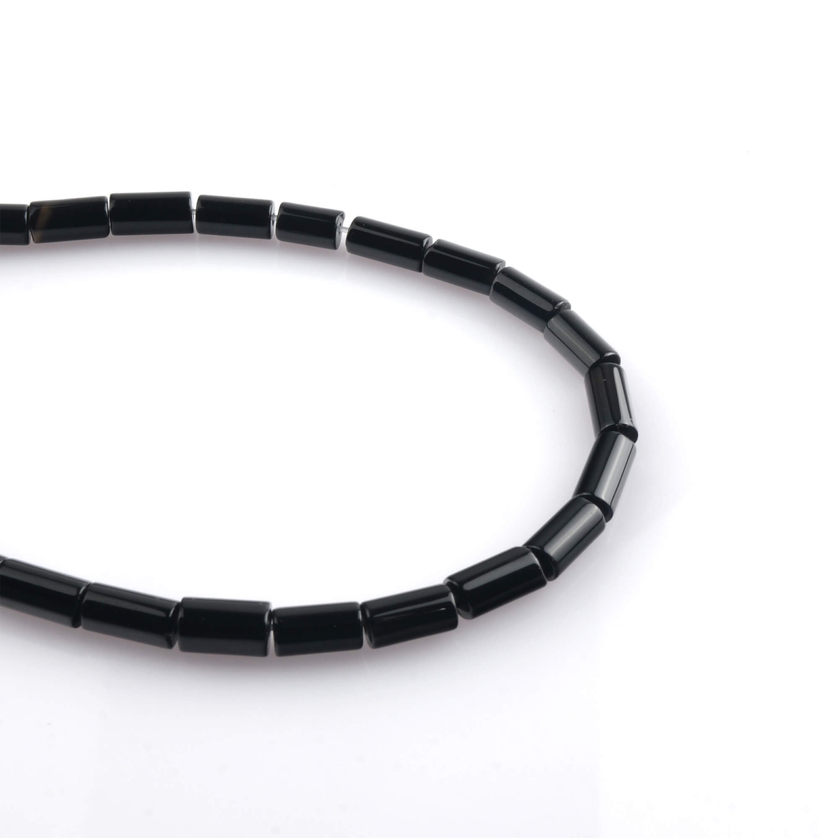 toptan doğal taş dizi akik 4x10mm profesyonel dizim için doğal taş