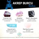 Akrep Burcu Bilekliği (8mm) - Görsel 2