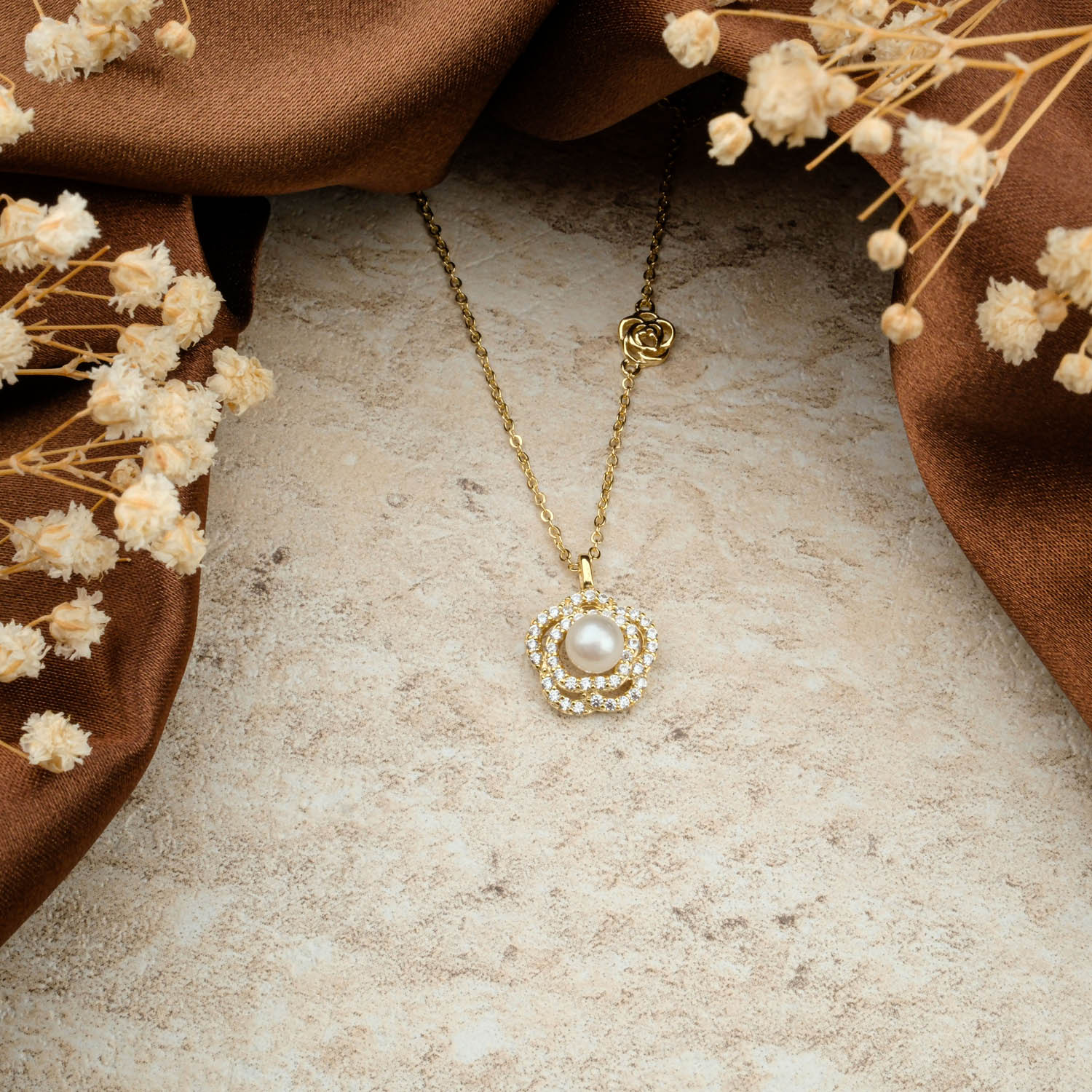konya-dogal-tas-evi-925-gumus-gold-inci-dogal-tas-kolye-2.jpg Orijinal İnci Doğal Taş 925 Ayar Gümüş Gold Kolye - Görsel 1