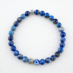 2A+Kalite Lapis Lazuli Doğal Taş Bileklik (6mm) - Görsel 3