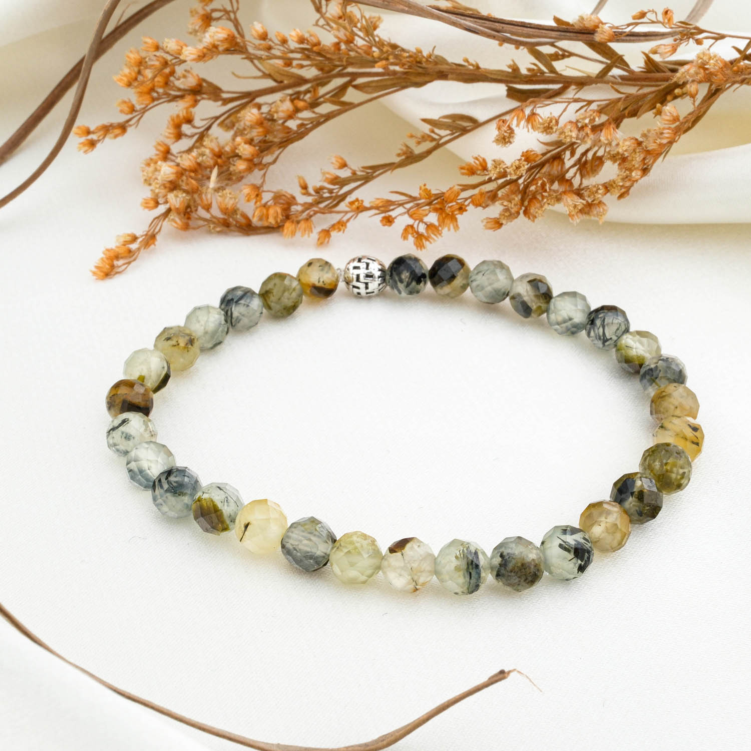 konya-dogal-tas-evi-dogal-tas-bileklik-35-0-1.jpg Prehnite Doğal Taş Bileklik (6mm) - Görsel 1