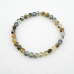 Prehnite Doğal Taş Bileklik (6mm) - Görsel 3