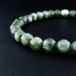 Seraphinite Doğal Taş Bileklik (5-6mm) - Görsel 6