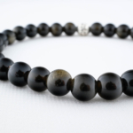 Gold Obsidyen Doğal Taş Bileklik (6mm) - Görsel 4