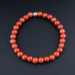 Kırmızı Jasper Doğal Taş Bileklik (6mm) - Görsel 5