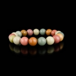 6A+ Alashan Agate Taşı Bileklik (10-11mm) - Görsel 6