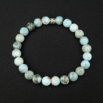 2A+Kalite Larimar Doğal Taş Bileklik (8mm) - Görsel 5