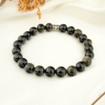 Gold Obsidyen Doğal Taş Faset Kesim Bileklik (8mm)