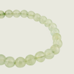 6A+ Kalite Prehnite Doğal Taş Bileklik (6-7mm) - Görsel 7