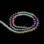 5A+Kalite Rainbow Florit Doğal Taş Dizi (6mm) - Görsel 6