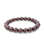Özel Star Lal (Garnet) Doğal Taş Bileklik (12-13mm) - Görsel 2
