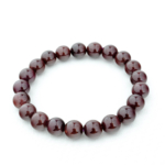 Özel Star Lal (Garnet) Doğal Taş Bileklik (12-13mm) - Görsel 3