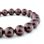 Özel Star Lal (Garnet) Doğal Taş Bileklik (12-13mm) - Görsel 4