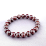Özel Star Lal (Garnet) Doğal Taş Bileklik (12-13mm) - Görsel 5